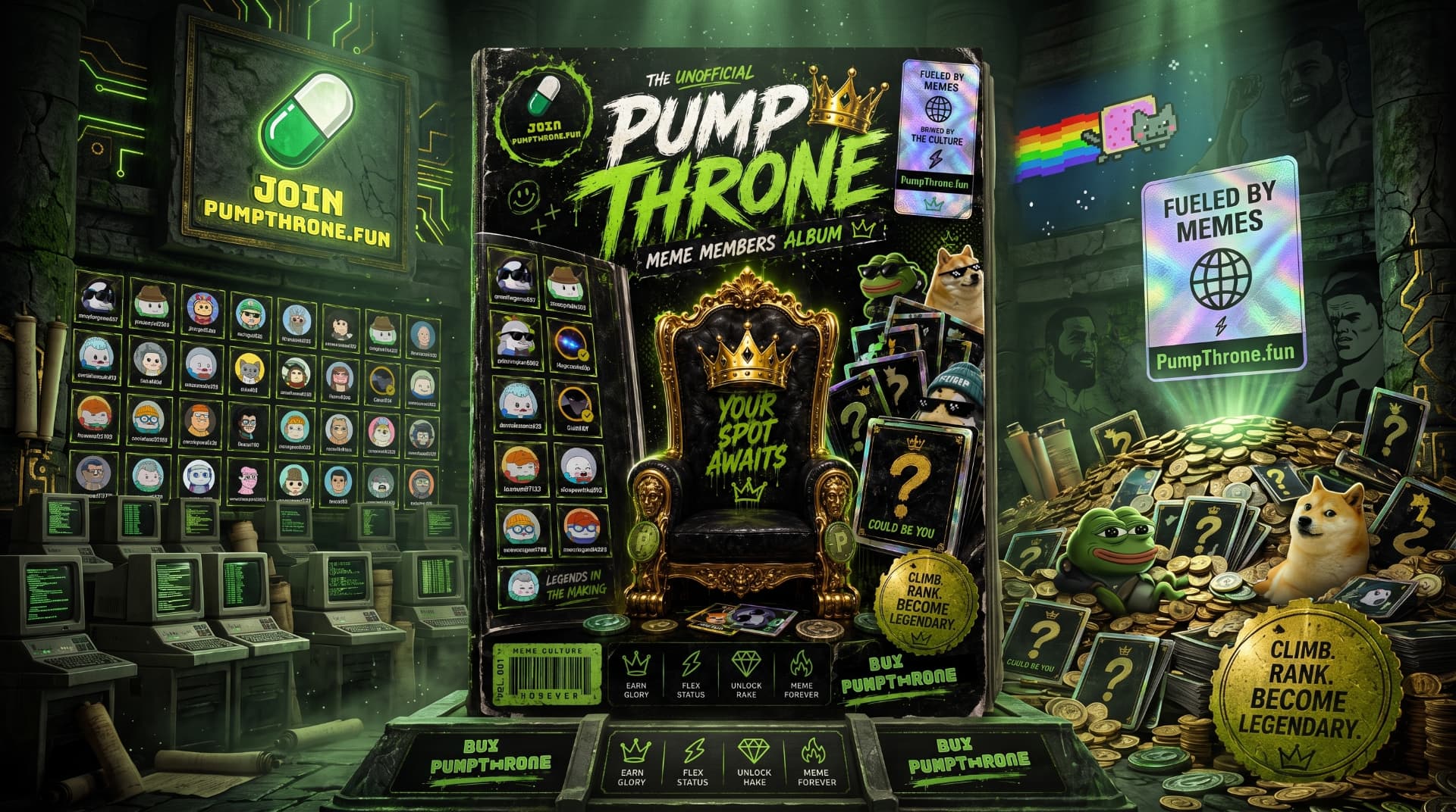 PumpThrone album banner